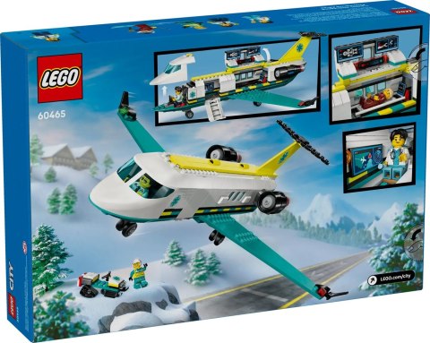 LEGO CITY 60465 BIG VEHICLES EMERGENCY AIR AMBULANCE AIRPLANE