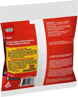 LEGO NINJAGO 30699 Wielofunkcyjny minimech ninja