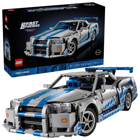 LEGO TECHNIC 42210 2 FAST 2 FURIOUS NISSAN SKYLINE GT-R (R3