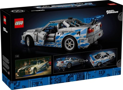 LEGO TECHNIC 42210 2 FAST 2 FURIOUS NISSAN SKYLINE GT-R (R3
