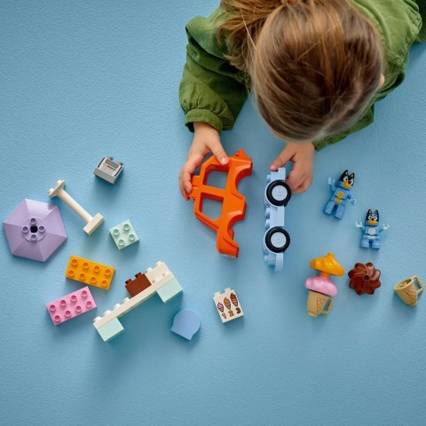 Lego 10458 Bluey - Wyprawa po lody z Blue