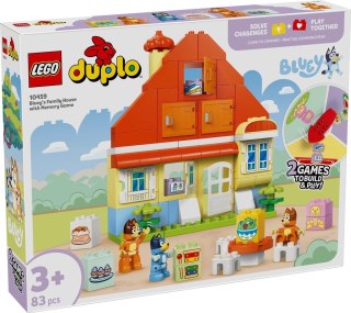 Lego 10459 Bluey - Dom rodzinny Blue z grą pamięciową