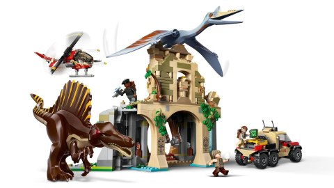 Lego 76976 Jurassic World - Powietrzna misja z kecalkoatlem i spinozaurem