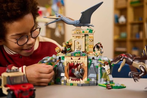 Lego 76976 Jurassic World - Powietrzna misja z kecalkoatlem i spinozaurem