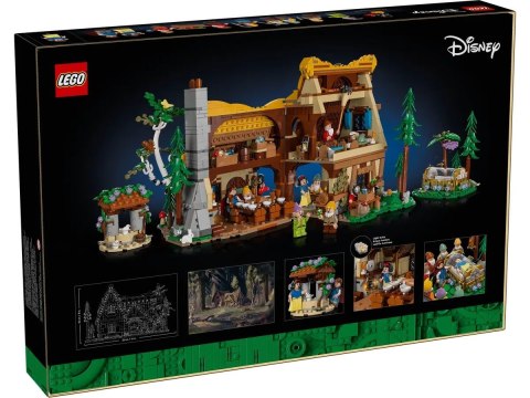 LEGO Disney 43242 Chatka Królewny Śnieżki i siedmiu krasnoludków