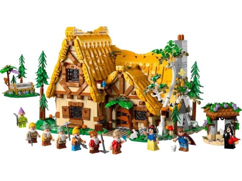 LEGO Disney 43242 Chatka Królewny Śnieżki i siedmiu krasnoludków