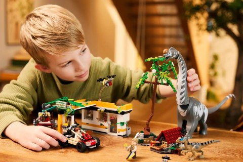 Lego 76973 Jurassic World - Na tropie tytanozaura i raptora