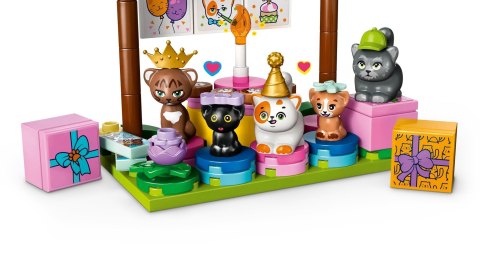 LEGO FRIENDS 42666 CAT BIRTHDAY PLEGO ARTY & TREE HOUSE