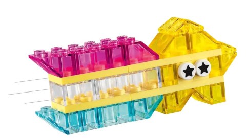 LEGO CLASSIC 11040 Magiczny zestaw z przezroczystymi klockami