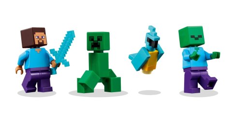 LEGO MINECRAFT 21275 THE TNT JUNGLE HOUSE