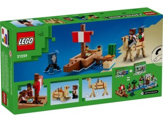 LEGO Minecraft 21259 Rejs statkiem pirackim