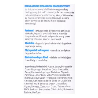 DERMI Atopic Szampon emolientowy do skóry atopowej 200ml