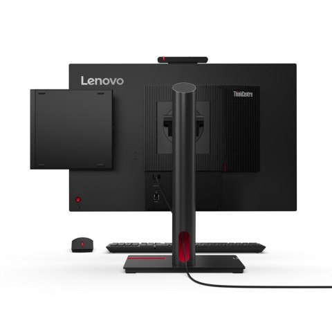 Lenovo ThinkCentre M70q Gen 5 i3-14100T 8GB DDR5 4800 SSD256 UHD Graphics 730 W11Pro Black 3Y OnSite