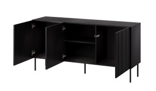 Komoda ISLA 150,5x40x75 czarny mat