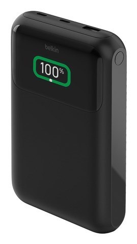BELKIN POWERBANK 20 000 MAH, 2X USB-C PD 65W, USB-A 18W, Z WYŚWIETLACZEM