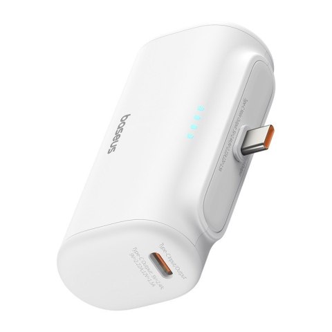 Powerbank Baseus Compact 5000mAh USB-C (biały)