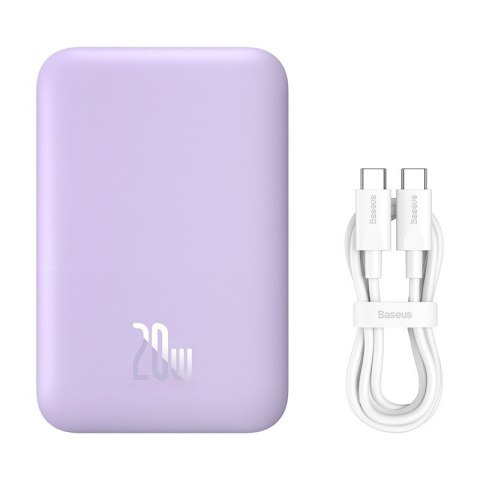 Powerbank Baseus Magnetic Mini 6000mAh (fiolet)