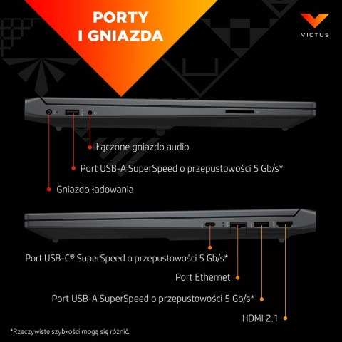 HP Victus 15-fa0999nw i5-12450H 15,6"FHD AG IPS 144Hz 16GB SSD512 RTX 3050_4GB BLKB 70Wh Win11 2Y Mica Silver