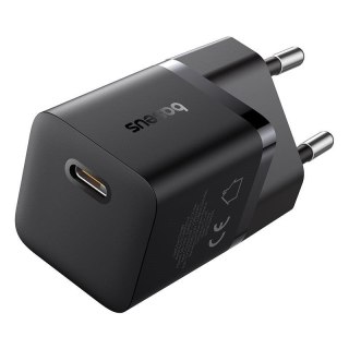 Ładowarka Baseus GaN5mini 1C 25W+kabel USB-C czarny