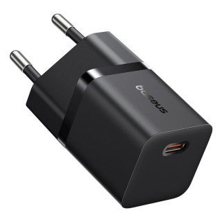 Ładowarka Baseus GaN5mini 1C 25W+kabel USB-C czarny