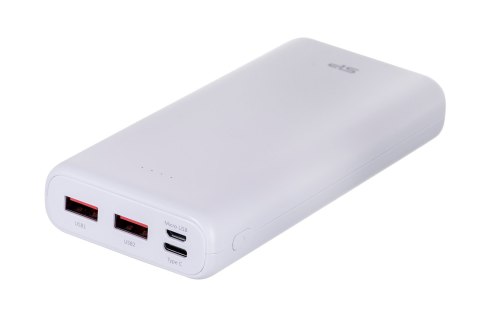 PowerBank Silicon Power Cell C20QC 20000mAh QC3.0+PD Micro USB typ B USB 3.0 USB-C kolor biały (SP20KMAPBKC20QCW)