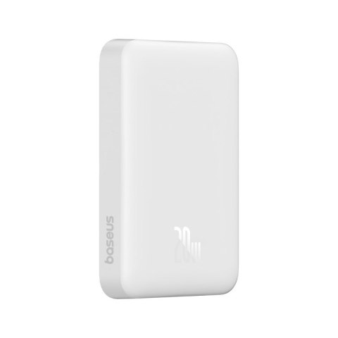 Powerbank Baseus Magnetic Mini Air Wireless 10000mAh 20W+kabel USB C-USB C (biały)