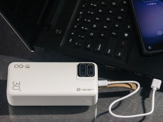TRACER POWERBANK BLAZE 30000MAH 65W BIAŁY