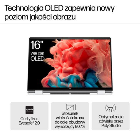 HP Envy 16-AC0013DX Ultra 5 125U 16" WUXGA Touch 16GB SSD512 BLKB x360 Win11 Glacier Silver (REPACK) 2Y