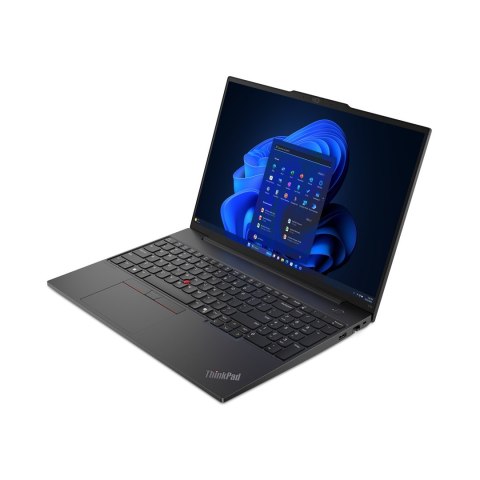 Lenovo ThinkPad E16 G2 Core Ultra 5 125U 16.0"WUXGA IPS 300nits AG 16GB DDR5 SSD512 Arc 57Wh W11Pro 3Y OnSite Graphite Black (WY