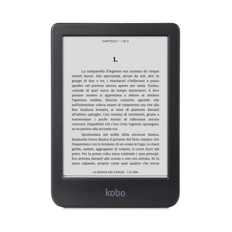 Ebook Kobo Clara BW 6" E-Ink Carta 1300 HD 16GB WI-FI Black (WYPRZEDAŻ)
