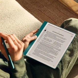 Ebook New Kindle Scribe - 2024 release 10.2" glare-free 64GB Wi-Fi (Without Lockscreen Ads) with Premium Pen Jade