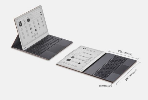 Etui magnetyczne Onyx Boox Note Max z klawiaturą Brown