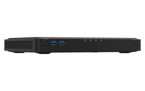 Qnap TBS-464-8G, Compact, 4 x M.2 2280 PCIe, Intel Celeron N5105/N5095 Quad Core, onboard 8GB DDR4 (not expandable), 2 x 2.5GbE,