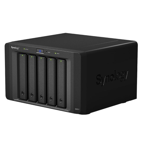 Expansion unit Synology DX517; Tower; 5x 3.5"/2.5" SATA HDD/SSD (dla DS923+, DS723+, DS1522+)
