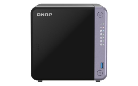Qnap TS-432X-4G-PE, Tower, 4 x 2.5"/3.5" SATA, AnnapurnaLabs Alpine AL524 4C, 4GB (Max. 16GB) DDR4 SODIMM, 2 x 2.5GbE, 1 x 10GbE