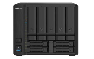 Qnap TS-932PX-4G, Tower,  9 x 2.5"/3.5" SATA, Annapurna Labs Alpine AL324 1.7GH, 4GB DDR4 SODIMM (Max. 16GB), 2 x 10GbE SFP+, 2 