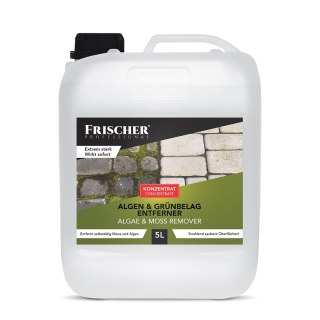 Płyn do usuwania mchu, glonów o zielonych nalotów Frischer 5l