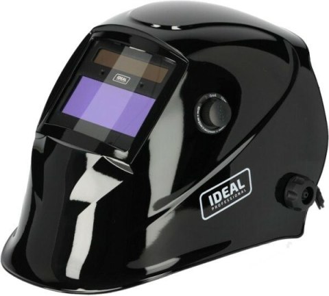 Przyłbica spawalnicza automatyczna do spawania stali, 1 szt., kolor: Czarny