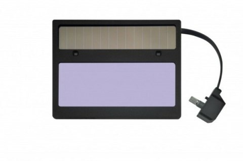 Przyłbica spawalnicza automatyczna do spawania stali, 1 szt., kolor: Czarny