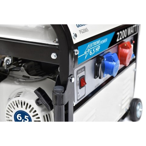 Agregat prądotwórczy / generator 2,2 kW Blaupunkt 6,5 KM BPG-TP-2065-A38X (WYPRZEDAŻ)
