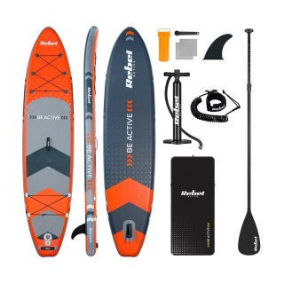 Deska SUP REBEL ACTIVE pompowana 350x81x15cm pomarańczowa