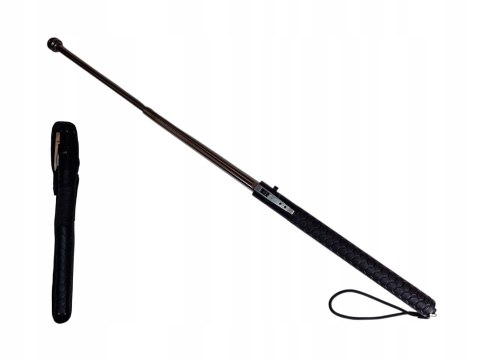 Pałka teleskopowa sprężynowa GUARD Spring 26" baton 29 cm / 66 cm z pokrowcem (YC-10527)