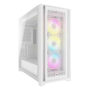 Obudowa Corsair iCUE 5000D RGB AIRFLOW Mid-Tower ATX Tempered Glass White (CC-9011243-WW)