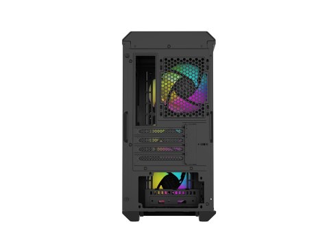 Obudowa NATEC Genesis Irid 503 ARGB NPC-1559 (Micro ATX. Mini ITX; kolor czarny)