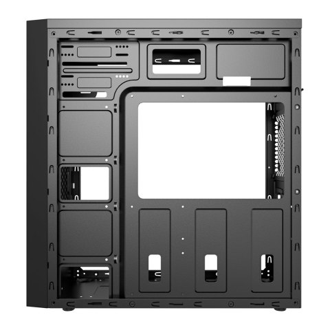 GEMBIRD OBUDOWA FORNAX 170 MIDI-TOWER (1X USB 3.1, 2X USB 2.0, 1X USB TYP-C, CZYTNIK KART, 2X MINIJACK) CZARNA