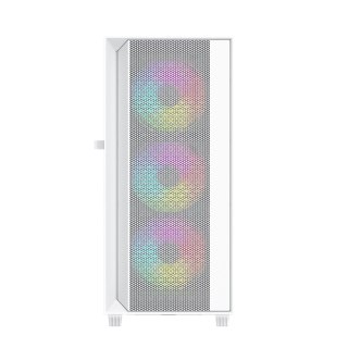 GEMBIRD OBUDOWA FORNAX 4000W MIDI-TOWER (2X USB 3.0, 1X USB 2.0, HD AUDIO, SZKLANY PANEL BOCZNY, PODŚWIETLENIE ARGB) BIAŁA