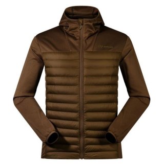 Kurtka hybrydowa męska Berghaus Vaskye Hooded Hybrid Jacket roz. M brązowa