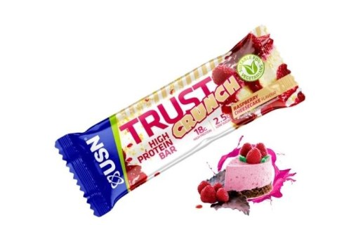 USN Trust crunch 60g - smak: raspberry cheesecake