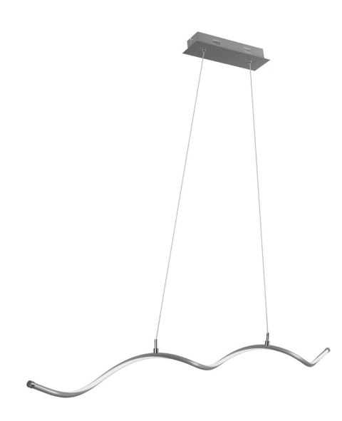 Lampa sufitowa LED Activejet AJE-SARA, srebrna, światło neutralne białe, 1690 lm.