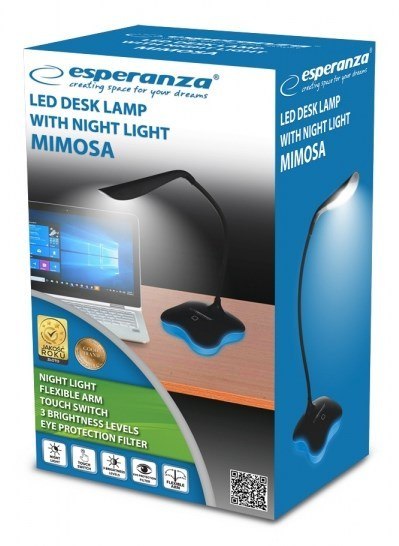 Lampka biurkowa LED Esperanza MIMOSA ELD105K (1m; Biały neutralny)